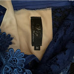 Blue Romper Dress Size M Photo 5