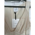 Reformation NWT Silk Spruce Dress SOLD OUT $580 White Wedding Lace Plunge Neck Photo 7