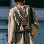 Free People Movement NWT FP Movement Such A Flirt Romper in Heather Grey $98 Retail Photo 0