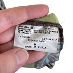 A Byer Vintage Y2K A. Byer Womens Size Medium Drop Waist Brown Teal Floral Halter Dress Photo 4