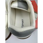 J Sport Cecily Women’s Sneaker Suede White/Grey Low Top Shoes Size 7.5 US White Photo 7