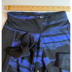 Puma  Women's Medium M Activewear Leggings Blue Black Athletic‎ Pants Photo 2