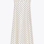 ZARA NWT POLKADOT MIDI SATIN DRESS SIZE XS Photo 0