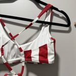 Shade & Shore Nwt  Striped Bikini Top Photo 6