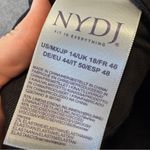 NYDJ  Black Linen Blend Chino Shorts Women’s 14 Modest Casual Beachy Breathable Photo 7