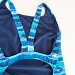 [Sporti] Wide Strap Blue Deepwater Racerback Competition Swimsuit NWT Size 40 Photo 10