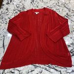 Dana Buchman  Red Women’s Cardigan in‎ size XL Photo 0
