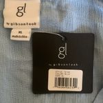 Gibsonlook V-Neck Mid Length Light Blue Women's Dress XL Photo 2