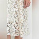 Megan Huntz Atlanta Dress in Lace. Cream Color Made in USA. Size: S Photo 2