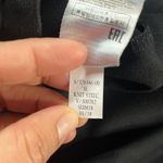 Banana Republic Women's Black Contrast Stitch Fit & Flare Sleeveless Dress Sz 0 Photo 8