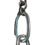 Premier Designs  Fade to Black Necklace Matte Silver Reversible Adjustable 20" Photo 2