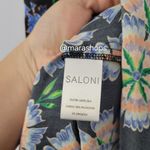 SALONI Holly Midi Dress In Ebony Dragonfruit Print Natural Size 4 Photo 6