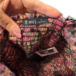 Very J ‎ Floral Print Smocked Square Neck Puff Sleeve Mini Dress Womens Size S Photo 1