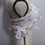 Sky to Moon Asymmetrical Ruffle Tube Top Strapless Backless Bandeau Top Size L White Size L Photo 4