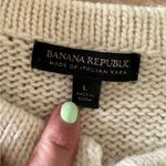 Banana Republic drama coat cocoon cream size large Photo 3