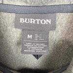 Burton  Women Oak Full Zip French Terry Fleece Hoodie Sweatshirt Gray Size Medium Photo 5