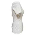 White House | Black Market Ribbed Knit Scoop Neck Top White Size XS Photo 2