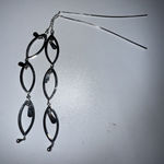 Dangle Thread Line 925 Sterling Silver Threader Drop Wedding Earrings NEW Photo 0