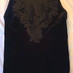 EXPRESS Black Velvet Lace Bodysuit Photo 0