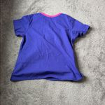 Wonder Wink Flex Purple Scrub Top SIZE L Photo 4