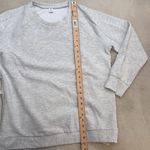 ANRABESS Oversized Sweatshirt Crewneck Long Sleeve Tunic Pullover Side Zipper M Gray Size M Photo 11