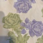 Ann Taylor Size 10 Knee Length Vinatge Floral Skirt Purple White Green retro Photo 2