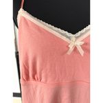 Bubblegum Pink Lace Cami Tank Top Pastel Babydoll Coquette Barbie 2010 Large Photo 4