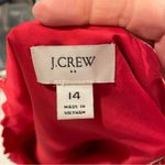 J.Crew Cute scalloped trim rose coral floral skinny strap cami cottagecore prep Photo 8