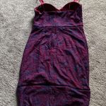 Guess  Purple Lace Bustier Dress SIZE 12 Photo 5