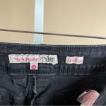 Ymi  Size 3 Distressed Raw Hem Dark Black Beachy Grunge Skater Streetwear Skinny Photo 7