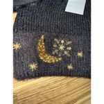 Women's NEW Knit Embroidered‎ Stars Beanie Hat Flip Photo 3