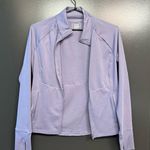 ASICS Purple Bomber Jacket with Modern Minimalist Design Photo 0