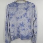 Athleta  Sweatshirt Womens XS Blue Tie‎ Dye Pullover Crewneck Cotton Casual SU21 Photo 6
