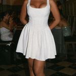 ZARA  dress mini corset inspired ruffled balloon bodycon summer cocktail wedding Photo 1