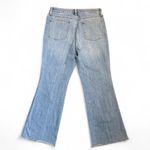 Talbots Womens Size 10 High Waist Flare Blue Denim Jeans 28" Inseam Photo 6