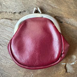 Vintage wee burgundy leather kiss Photo 0