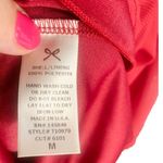 Everly x Anthropologie | Chiffon Bell Sleeve Blouse Size M | EUC Red Sheer Photo 7