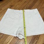 Anthropologie Maeve  Colette Linen‎ Blend Ivory Shorts Size 34 Photo 6