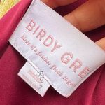 Birdy Grey Gwennie Dress in Chiffon Cabernet Sz Medium Photo 4