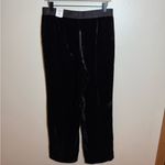 J. McLaughlin ‎ Silk Blend Aretha High Waisted Wide Leg Velvet Pants Photo 5