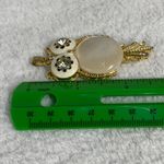 Jelly Belly Hoot Owl Pendant with White and Clear Accent Stones Gold Color Metal Photo 8