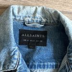 All saints denim patchwork jacket Photo 2