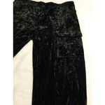 Jessica Simpson  BlackVelvetJogger Pants PlusSize 4X Crushed Velour Elastic Waist Photo 1