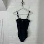 Old Navy Black Padded Underwire One Piece Swimsuit Size M Photo 6