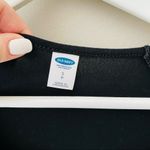 Old Navy  Pullover Dress Black Sz Small Photo 3