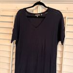 Vince Navy Maxi Dress Size Small Photo 2