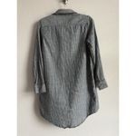 Levi's Levi’s Strauss & Co Women's Striped Woven Sleep Shirt w/Pockets Blue Size Small Photo 13