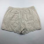 Old Navy Flax Linen Blend Pull On Shorts L Photo 3