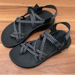Chacos CHACO ZX2 Womens Classic Sandals Boost Black Open Toe Strappy Outdoor Sandals 6 Photo 2