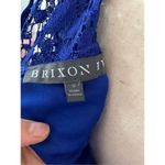 Brixon Ivy  blue lace dress size small Photo 3